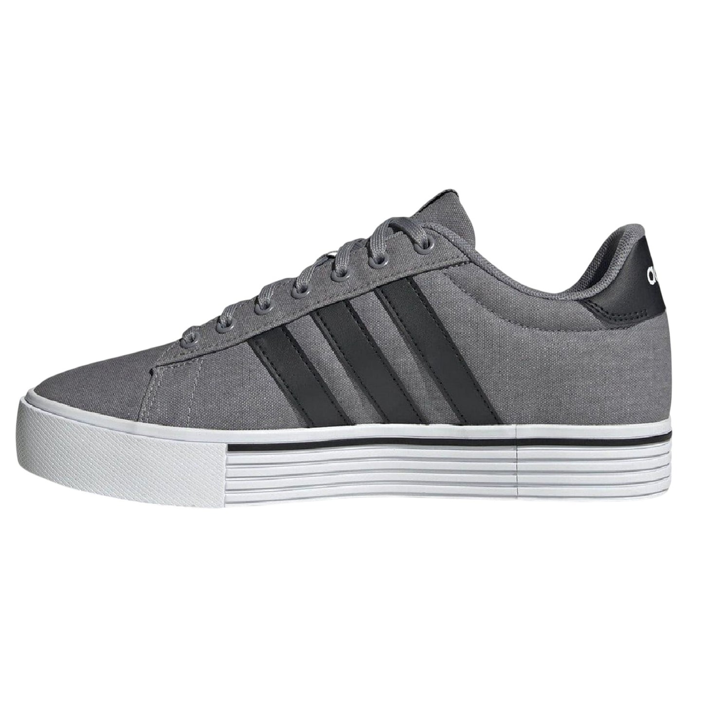 Grey-Black-White - Back - Adidas Unisex Adult Daily 4.0 Trainers