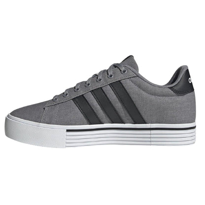 Grey-Black-White - Back - Adidas Unisex Adult Daily 4.0 Trainers