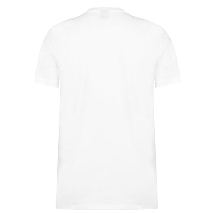 White - Pack Shot - Boss Mens Hbw Logo Crew Neck T-Shirt
