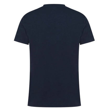 Medium Blue - Front - Boss Mens Hbw Logo Crew Neck T-Shirt