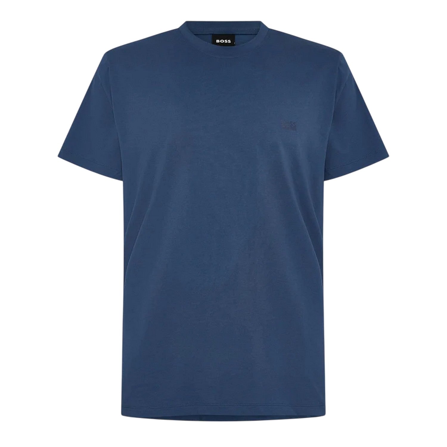 Dark Blue - Back - Boss Mens Hbw Logo Crew Neck T-Shirt