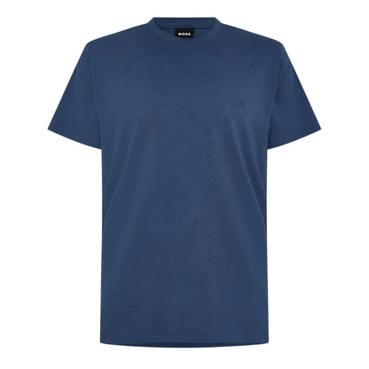 Dark Blue - Back - Boss Mens Hbw Logo Crew Neck T-Shirt
