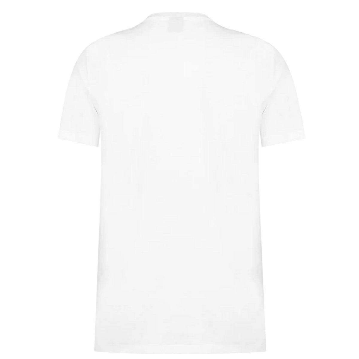 White - Back - Boss Mens Hbw Logo Crew Neck T-Shirt