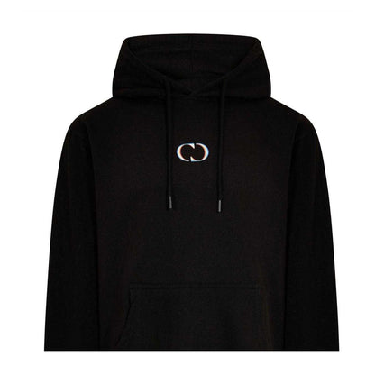 Black - Back - Criminal Damage Mens Regular Long-Sleeved Hoodie