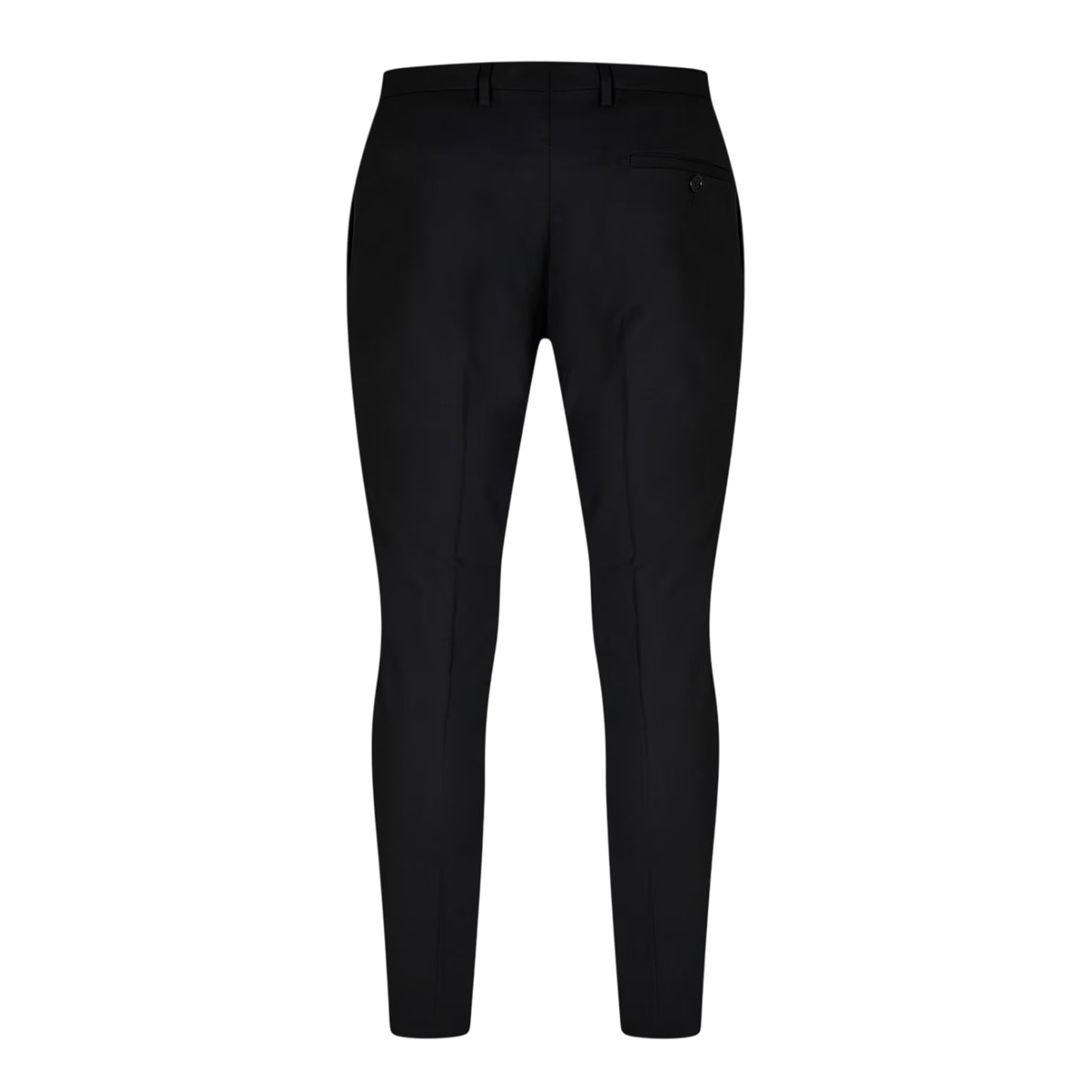 Black - Back - Ben Sherman Mens Priory Skinny Suit Trousers