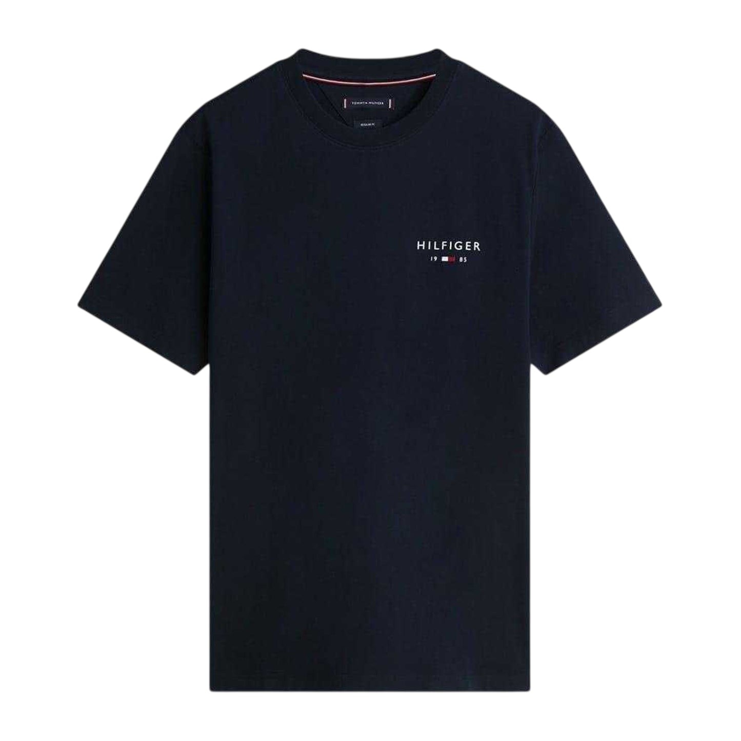 Desert Sky - Front - Tommy Hilfiger Mens Love Logo Crew Neck T-Shirt
