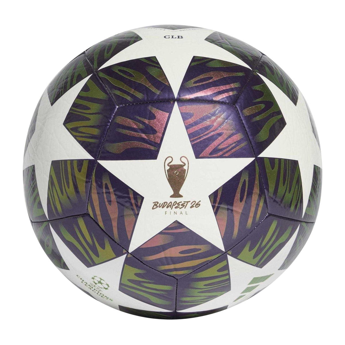 Purple-White - Back - Adidas Glider Football