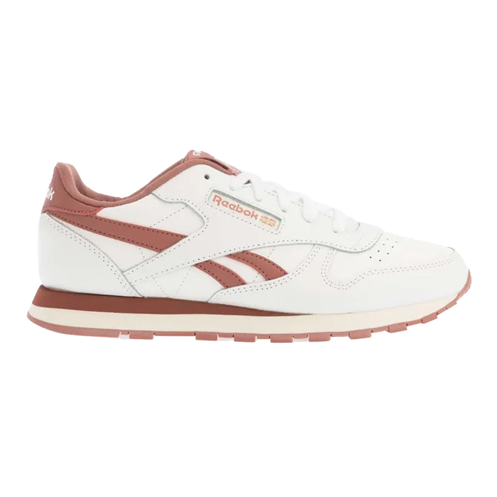 Cloud White-Sedona-Chalk - Back - Reebok Childrens-Kids Classic Leather Trainers