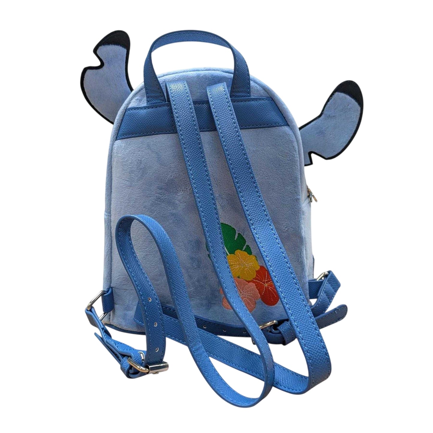 Blue - Back - Lilo & Stitch 3D Stitch Plush Mini Backpack
