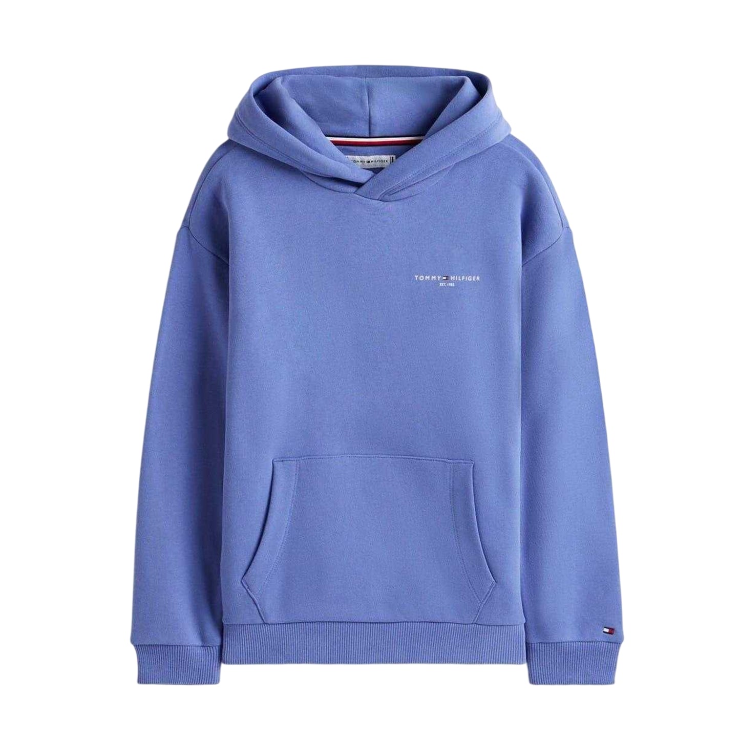 Sapphire Blue - Front - Tommy Hilfiger Childrens-Kids Logo Hoodie