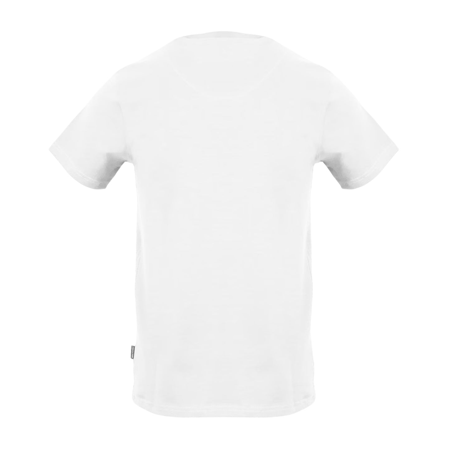 White - Back - Aquascutum Mens Chest Logo Regular T-Shirt