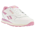 Cloud White-Jasmine-Chalk - Front - Reebok Childrens-Kids Classic Leather Trainers