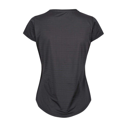 Seal Grey - Back - Regatta Womens-Ladies Horizontal Stripe Regular T-Shirt