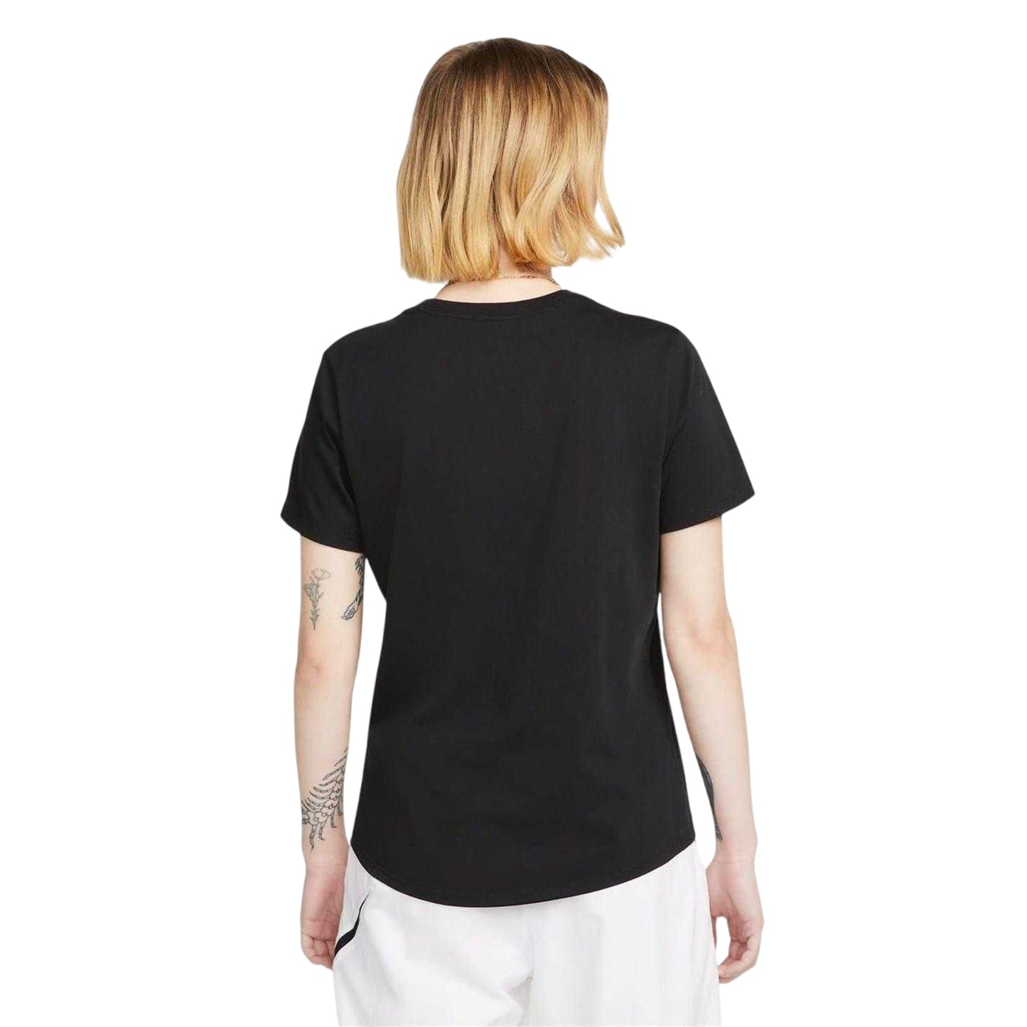 Black - Back - Nike Womens-Ladies Club T-Shirt