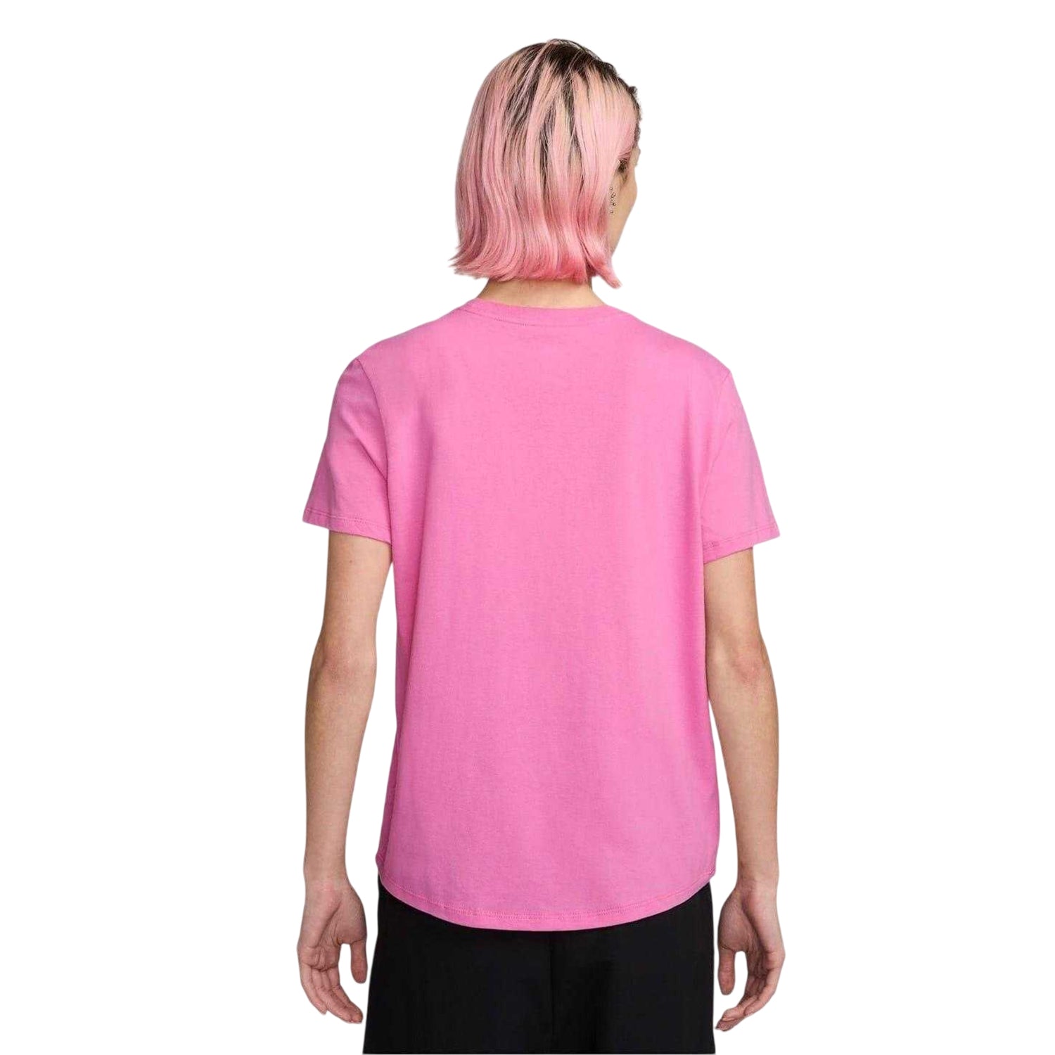 Pink - Back - Nike Womens-Ladies Club T-Shirt