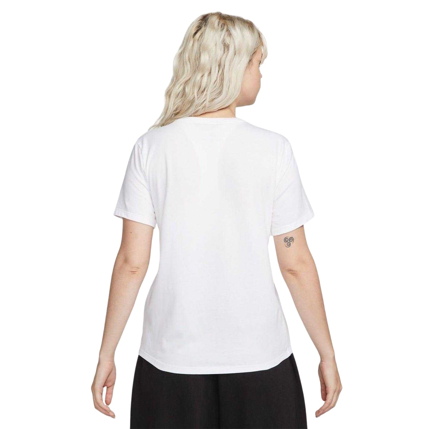 White - Back - Nike Womens-Ladies Club T-Shirt