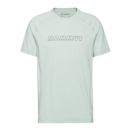 Silver Sage - Front - Mammut Mens Selun Logo T-Shirt