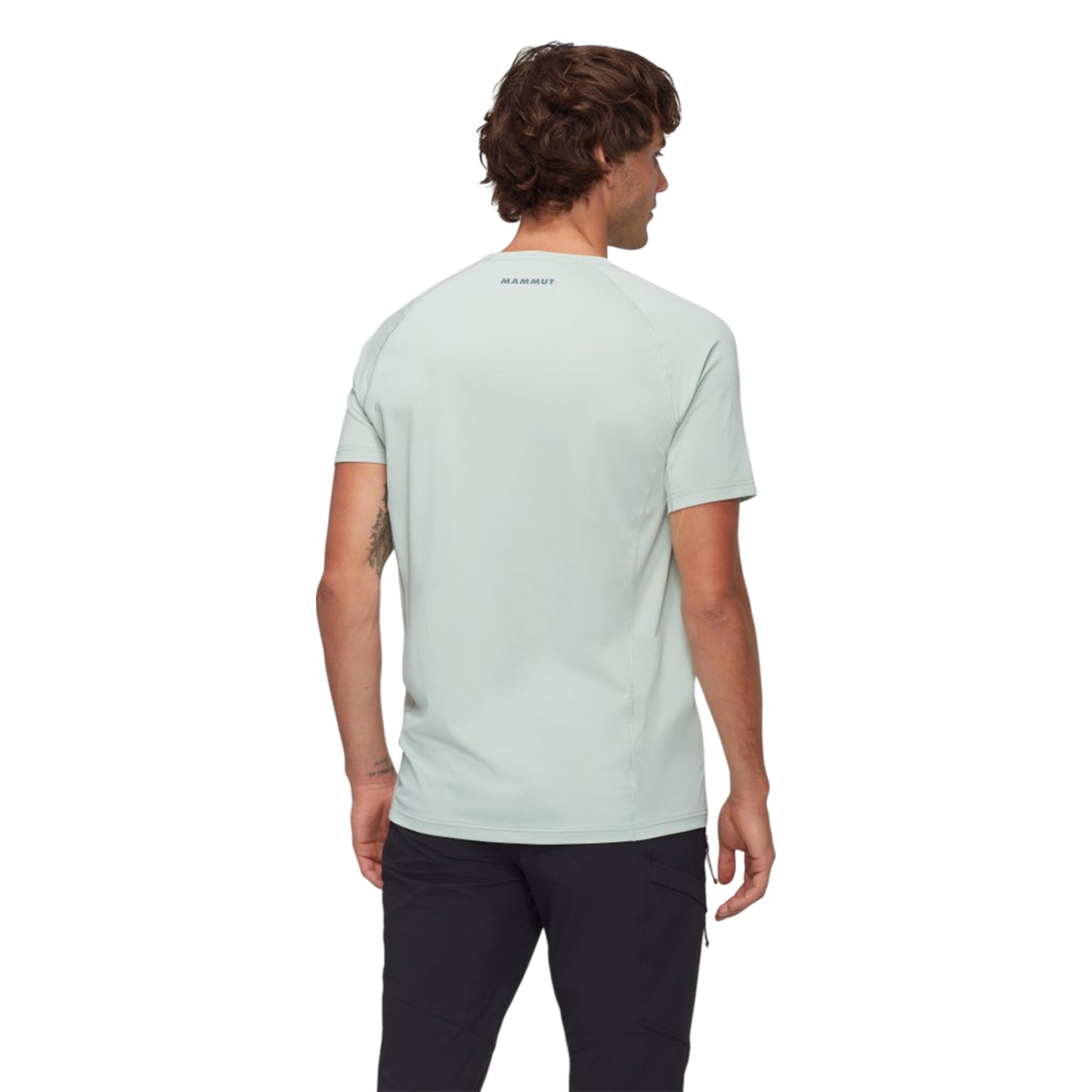 Silver Sage - Back - Mammut Mens Selun Logo T-Shirt
