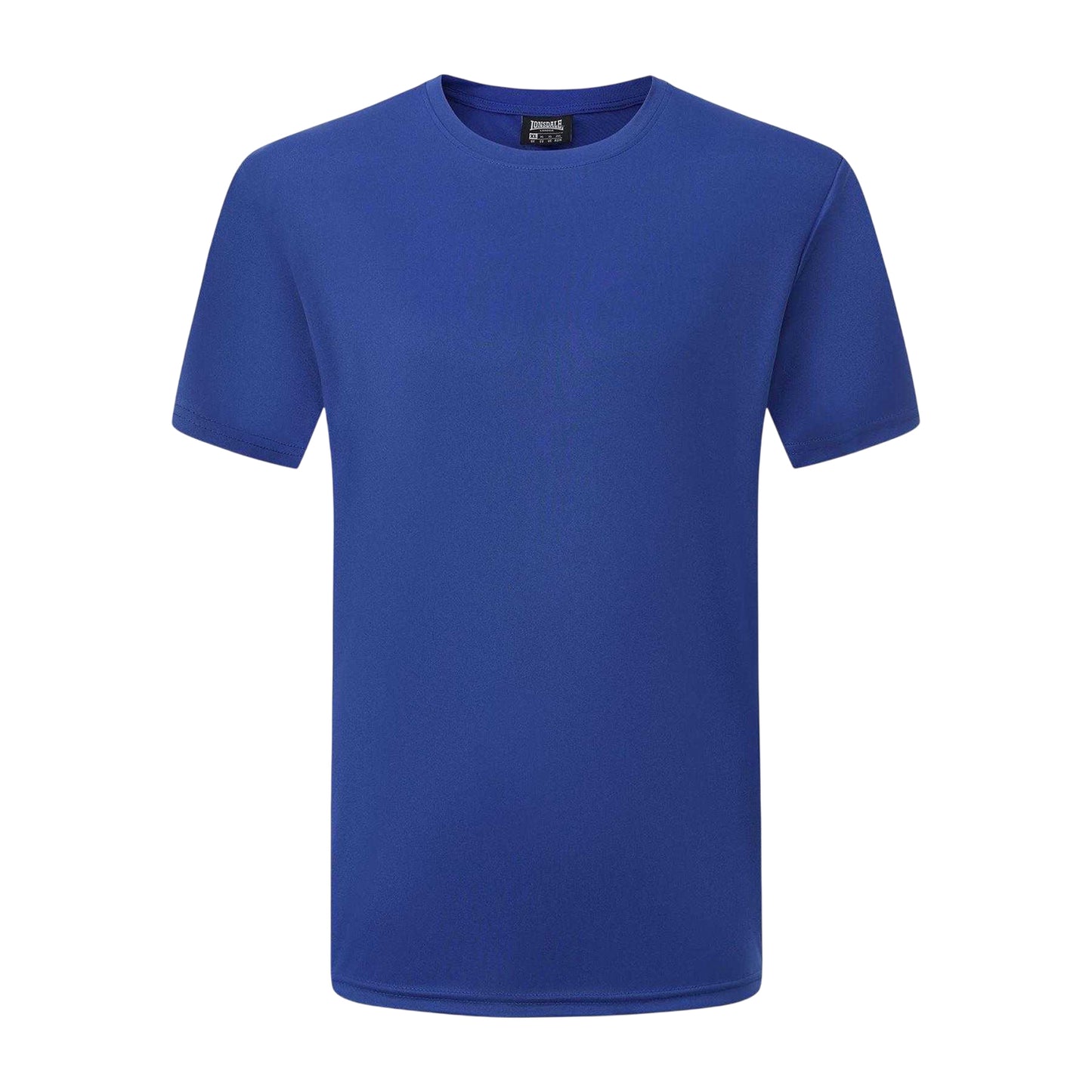 Royal Blue - Front - Lonsdale Mens Tech Plain Polyester T-Shirt