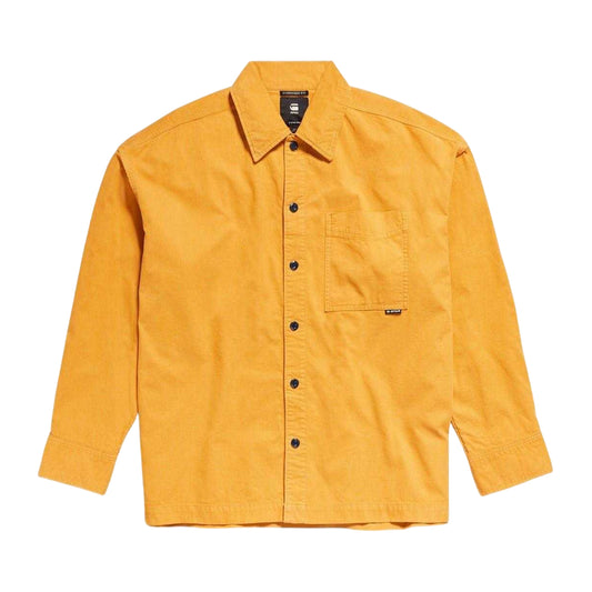 Yellow - Front - G-Star Mens Oversized Boxy Shirt