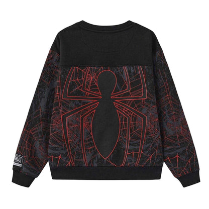 Black - Back - Everlast Boys Spider-Man Cotton Sweatshirt