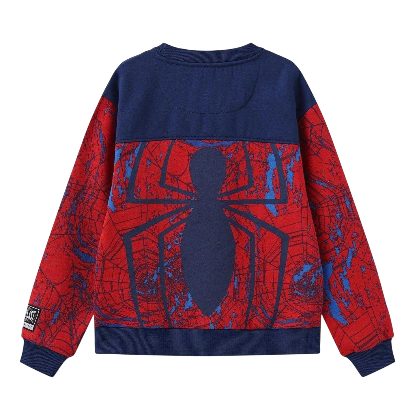 Red - Back - Everlast Boys Spider-Man Cotton Sweatshirt