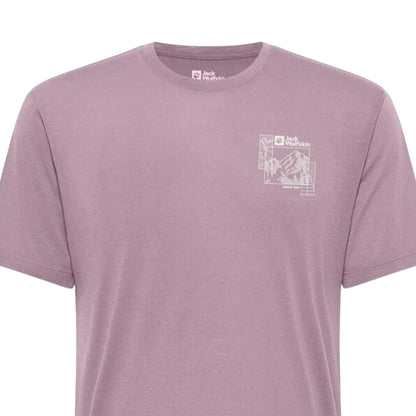 Blossom - Back - Jack Wolfskin Mens Vonnan T-Shirt
