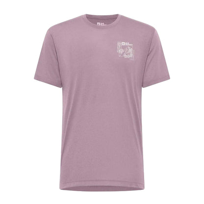 Blossom - Front - Jack Wolfskin Mens Vonnan T-Shirt