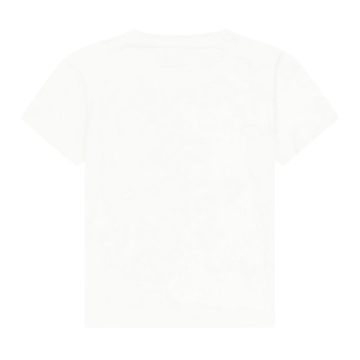 White - Back - Calvin Klein Childrens-Kids Logo T-Shirt