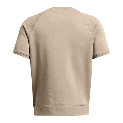 Brown - Back - Under Armour Mens Project Rock Eagle Regular T-Shirt