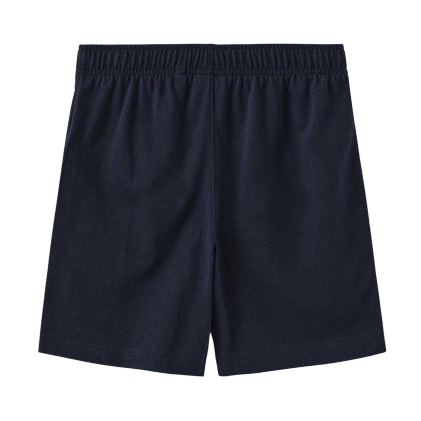 Navy - Back - Slazenger Boys Logo Elasticated Waist Sweat Shorts