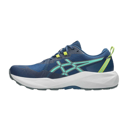 Twilight Blue-Midnight Aurora - Back - Asics Mens Venture 11 Trail Trainers