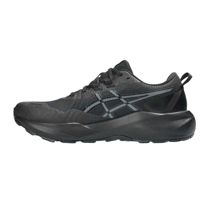Black-Grey - Back - Asics Mens Venture 11 Trail Trainers