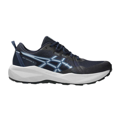 Midnight Blue - Front - Asics Mens Venture 11 Trail Trainers