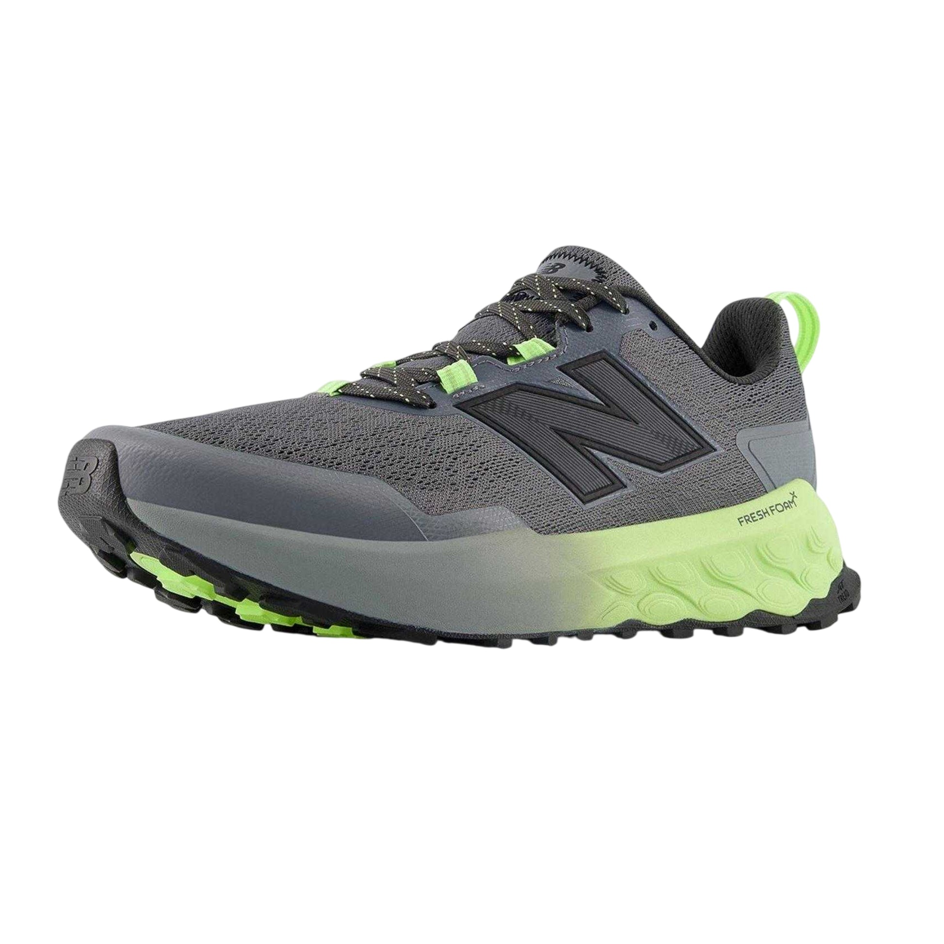 Grey-Green - Back - New Balance Mens Launch Tn D Running Shoes