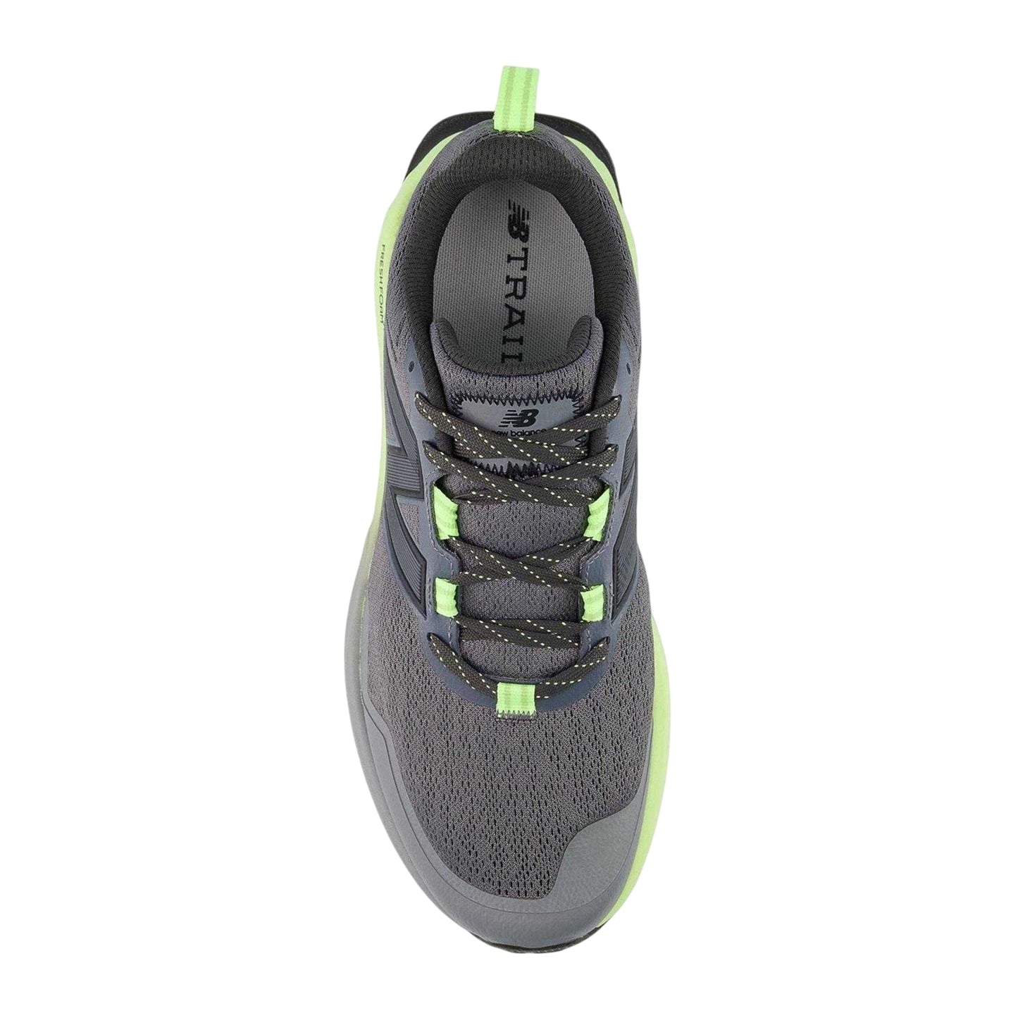 Grey-Green - Side - New Balance Mens Launch Tn D Running Shoes