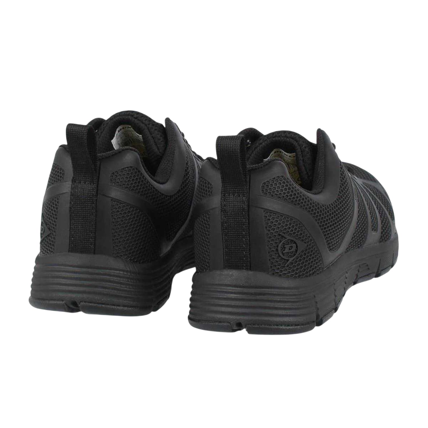 Black - Back - Dunlop Mens Memory Foam Safety Shoes