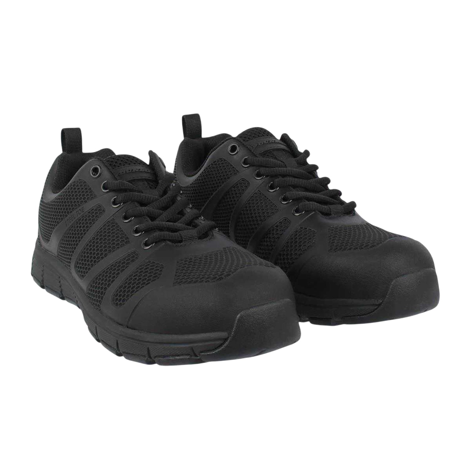 Black - Lifestyle - Dunlop Mens Memory Foam Safety Shoes