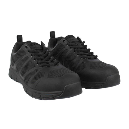 Black - Lifestyle - Dunlop Mens Memory Foam Safety Shoes
