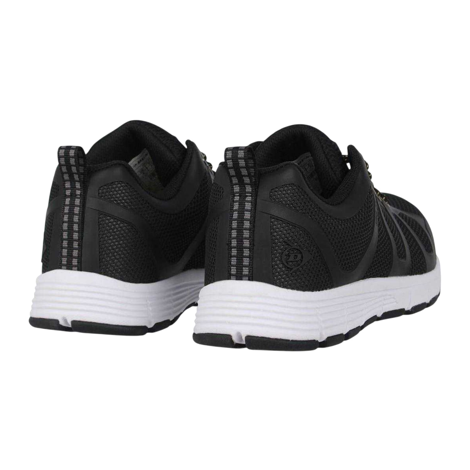Black-White - Back - Dunlop Mens Memory Foam Safety Shoes