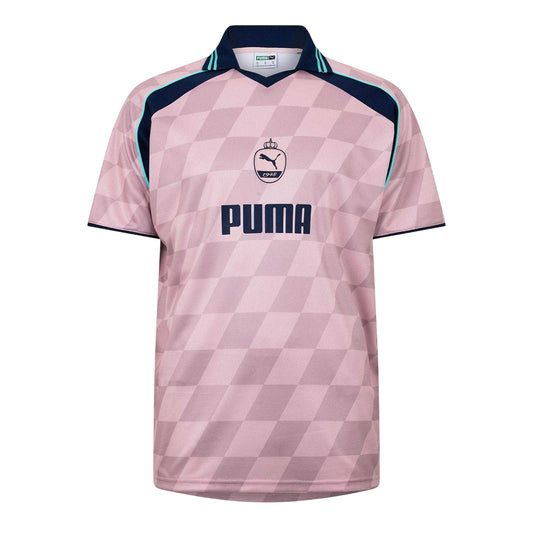 Mauve - Front - Puma Mens Checkerboard Performance T-Shirt