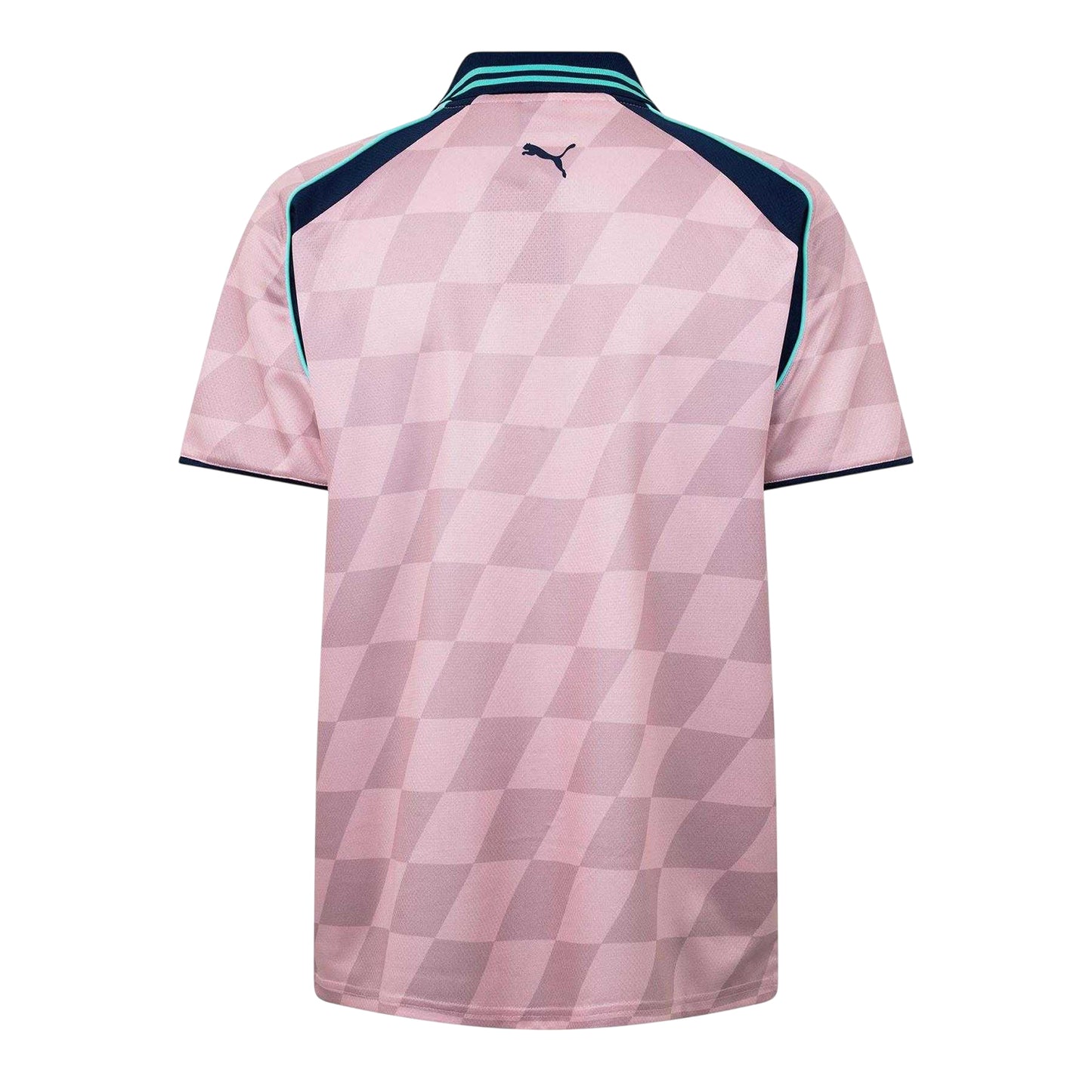 Mauve - Back - Puma Mens Checkerboard Performance T-Shirt
