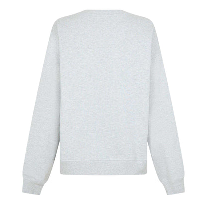 Grey Marl - Back - Kangol Womens-Ladies Embroidered Logo Crew Neck Sweatshirt