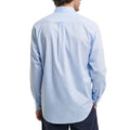 Blue - Back - Gant Mens A.Shield Poplin Regular Shirt