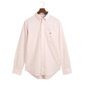 Pink - Front - Gant Mens A.Shield Poplin Regular Shirt