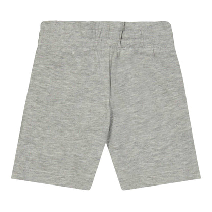 Light Grey Heather - Back - Reebok Baby Cotton Blend Sweat Shorts