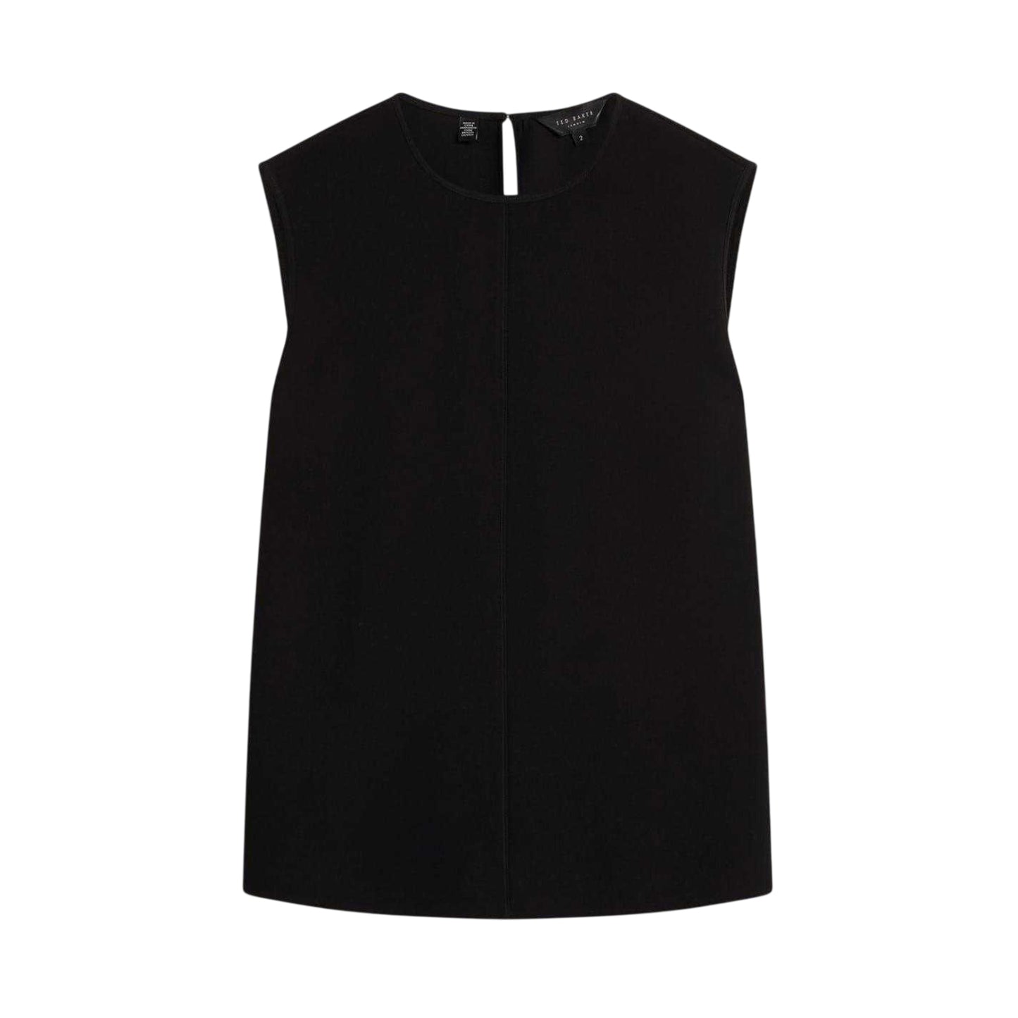 Black - Front - Ted Baker Womens-Ladies Knitted Sweater Vest