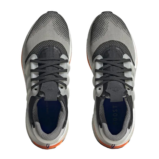 Grey - Front - Adidas Womens-Ladies X_PLRBOOST Suede Trainers