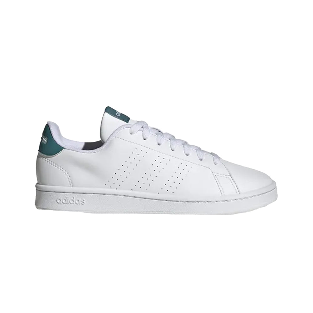 White - Back - Adidas Unisex Adult Sportswear Advantage Trainers