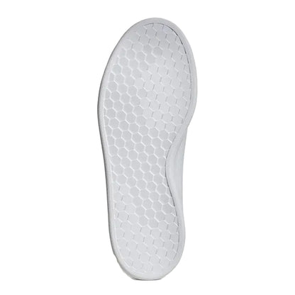 White - Side - Adidas Unisex Adult Sportswear Advantage Trainers